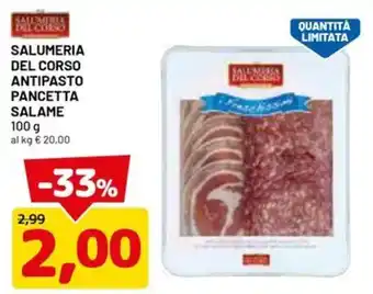 Salumeria del Corso antipasto pancetta salame