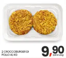 Eurospar Crocoburger di pollo offerta