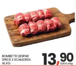 Eurospar Bombette Despar Speck e scamorza offerta