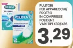 Despar Pulitori per apparecchi/protesi in compresse Polident offerta