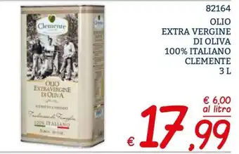 Olio extra vergine di oliva Clemente