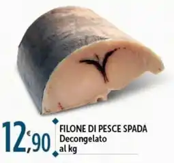 Rossotono Carrefour Filone di pesce spada offerta