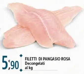 Filetti di pangasio rosa
