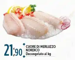 Rossotono Carrefour Cuore di merluzzo nordico offerta