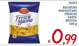 Zona Rigatoni napoletani freschi pasta reggia offerta