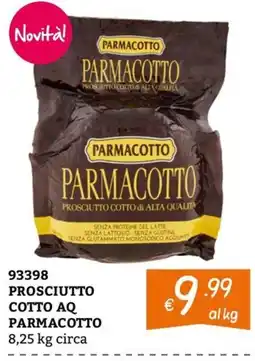 Zona Prosciutto cotto AQ Parmacotto offerta