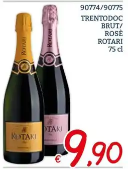 Zona Trentodoc brut/ rosè Rotari offerta