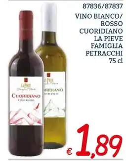 Zona Cuoridiano vino rosso offerta