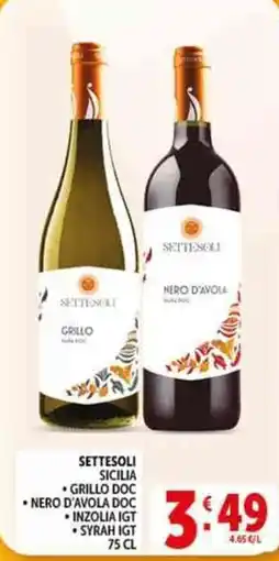 Deco Supermercati Settesoli Sicilia offerta