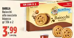 Rossotono Carrefour Baiocchi alla nocciola offerta