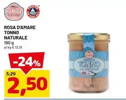 DPiù Rosa d'Amare tonno naturale offerta