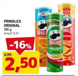 DPiù Pringles Original offerta