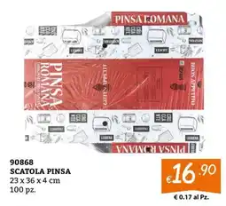 Zona Scatola pinsa offerta