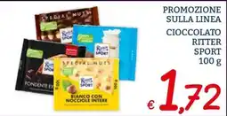 Zona Cioccolato Ritter Sport offerta