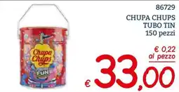 Zona Chupa Chups tubo tin offerta
