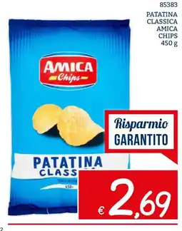 Zona Amica Chips Patatina Classica offerta