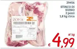 Zona Stinco di suino Zona offerta