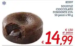 Zona Soufflé cioccolato fondente 21% offerta