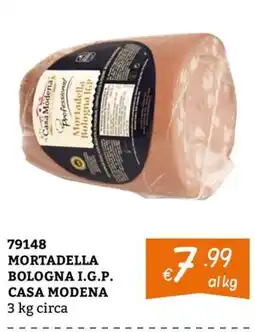 Zona Mortadella Bologna I.G.P. Casa Modena offerta