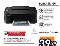 Unieuro Pixma TS3750i offerta