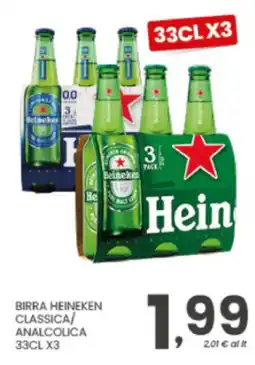 Despar Birra Heineken Classica/Analcolica offerta