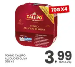 Despar Tonno Callipo all'olio di oliva offerta