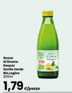 Despar Succo di limone Despar Scelta Verde Bio,Logico offerta