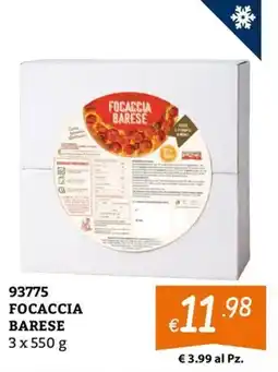 Zona Focaccia Barese offerta