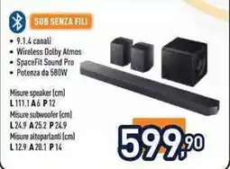 Unieuro Sub senza fili offerta