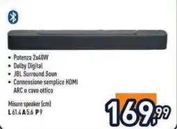 Unieuro Speaker JBL offerta