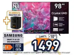 Unieuro Samsung Smart TV 4K LED UHD offerta
