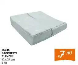 Zona Sacchetti bianchi offerta