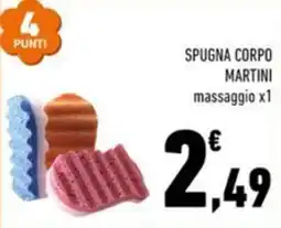 Conad City Spugna corpo Martini offerta