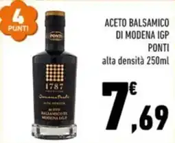 Conad City Aceto balsamico di Modena IGP Ponti offerta