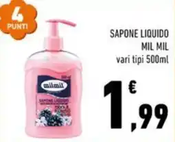 Conad City Sapone liquido mil mil offerta