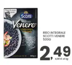 Despar Riso integrale Scotti Venere offerta