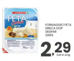 Despar Formaggio feta greca dop despar offerta