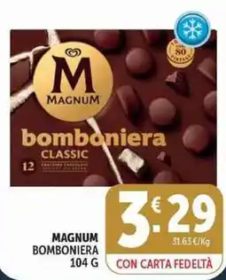 Deco Supermercati Magnum bomboniera classic offerta