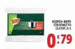Deco Supermercati Scotch-Brite strofinetto classic offerta