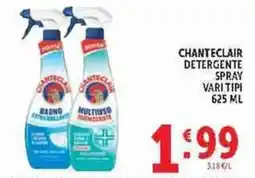 Deco Supermercati Chanteclair detergente spray offerta