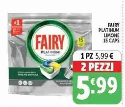 Deco Supermercati Fairy Platinum offerta