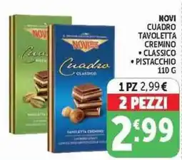 Deco Supermercati Novi Cuadro Tavoletta Cremino Classico offerta