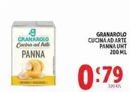 Deco Supermercati Granarolo cucina ad arte panna offerta
