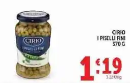 Deco Supermercati Cirio i piselli fini offerta