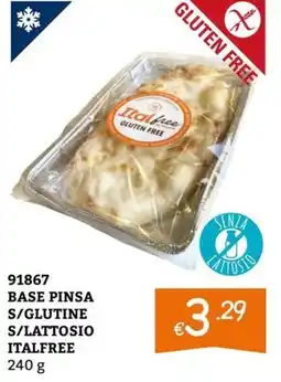 Zona Base pinsa Italfree offerta