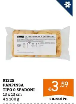 Zona Panpinsa tipo 0 spadoni offerta