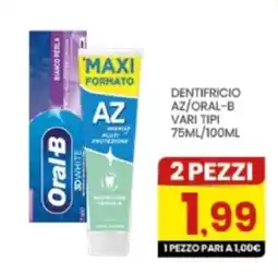Despar Dentifricio AZ/Oral-B offerta