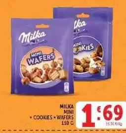 Deco Supermercati Milka mini wafers offerta