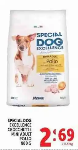 Deco Supermercati Special Dog Excellence Crocchette Mini Adult Pollo offerta