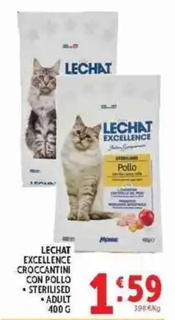 Deco Supermercati Lechat excellence croccantini con pollo offerta